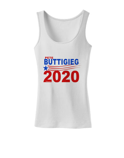 Pete Buttigieg 2020 President Womens Petite Tank Top by TooLoud-TooLoud-White-X-Small-Davson Sales