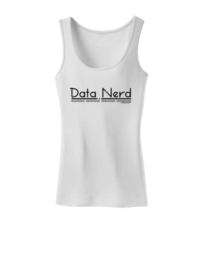 Data Nerd Womens Tank Top by TooLoud-Womens Tank Tops-TooLoud-White-X-Small-Davson Sales