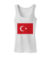 Turkey Flag Womens Petite Tank Top by TooLoud-TooLoud-White-X-Small-Davson Sales