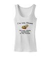 I'm Into Fitness Burrito Funny Womens Petite Tank Top by TooLoud-Clothing-TooLoud-White-X-Small-Davson Sales