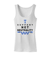 i Support Net Neutrality Womens Tank Top-Womens Tank Tops-TooLoud-White-X-Small-Davson Sales