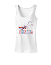 America Unicorn Womens Tank Top-Womens Tank Tops-TooLoud-White-X-Small-Davson Sales