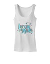 TooLoud Lorem Ipsum Womens Petite Tank Top-Womens Tank Tops-TooLoud-White-X-Small-Davson Sales