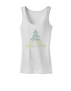 Merry Christmas Sparkles Womens Tank Top-Womens Tank Tops-TooLoud-White-X-Small-Davson Sales