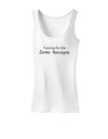 Training for the Zombie Apocalypse Womens Tank Top-Womens Tank Tops-TooLoud-White-X-Small-Davson Sales