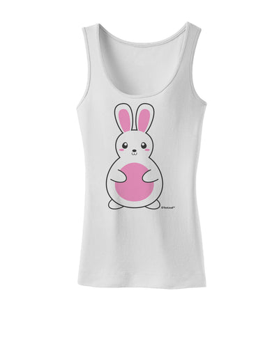 Cute Easter Bunny - Pink Womens Tank Top by TooLoud-Womens Tank Tops-TooLoud-White-X-Small-Davson Sales