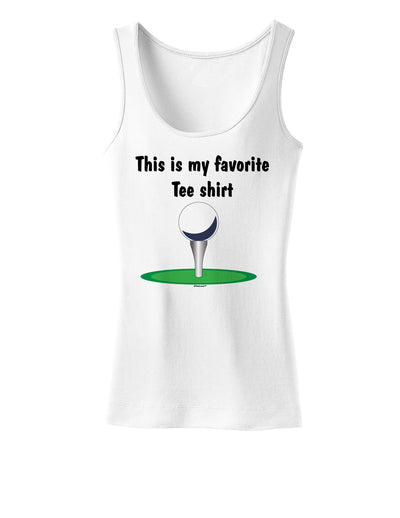 This is My Favorite Tee Shirt Womens Tank Top-Womens Tank Tops-TooLoud-White-X-Small-Davson Sales