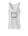 TooLoud Bride Squad Womens Petite Tank Top-Womens Tank Tops-TooLoud-White-X-Small-Davson Sales