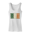 Distressed Irish Flag - Flag of Ireland Womens Tank Top-Womens Tank Tops-TooLoud-White-X-Small-Davson Sales