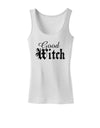 Good Witch - Halloween Text Womens Tank Top-Womens Tank Tops-TooLoud-White-X-Small-Davson Sales