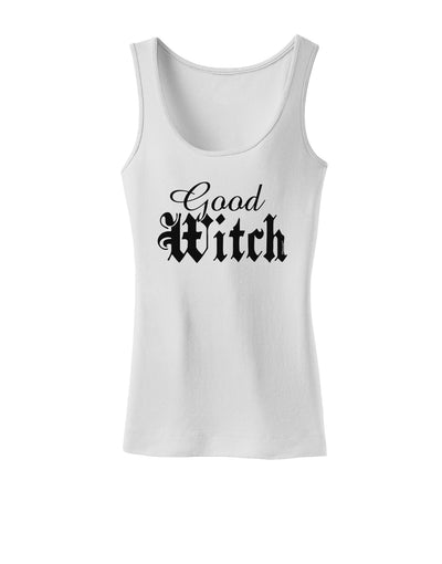 Good Witch - Halloween Text Womens Tank Top-Womens Tank Tops-TooLoud-White-X-Small-Davson Sales