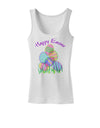 Happy Easter Gel Look Print Womens Petite Tank Top-TooLoud-White-X-Small-Davson Sales