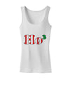 Ho Ho Ho Math Christmas Womens Tank Top-Womens Tank Tops-TooLoud-White-X-Small-Davson Sales