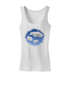 Blue Sky Puffy Clouds Womens Tank Top-Womens Tank Tops-TooLoud-White-X-Small-Davson Sales