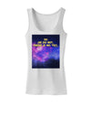 Do or Do Not Womens Petite Tank Top-TooLoud-White-X-Small-Davson Sales