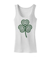 Celtic Knot Irish Shamrock Womens Tank Top-Womens Tank Tops-TooLoud-White-X-Small-Davson Sales