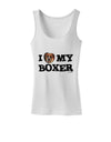 I Heart My Boxer Womens Tank Top by TooLoud-Womens Tank Tops-TooLoud-White-X-Small-Davson Sales