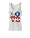 American Love Design Womens Tank Top by TooLoud-Womens Tank Tops-TooLoud-White-X-Small-Davson Sales