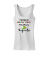 Holiday Spirit - Tequila Womens Tank Top-Womens Tank Tops-TooLoud-White-X-Small-Davson Sales