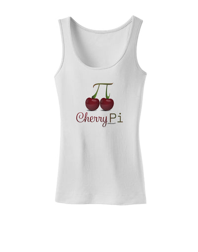 Cherry Pi Womens Petite Tank Top-TooLoud-White-X-Small-Davson Sales