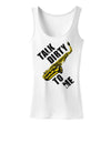 Talk Dirty To Me Saxophone Womens Tank Top-Womens Tank Tops-TooLoud-White-X-Small-Davson Sales