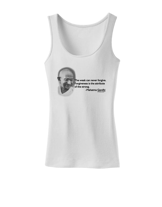 The Weak Can Never Forgive Womens Petite Tank Top-TooLoud-White-X-Small-Davson Sales