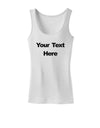 Enter Your Own Words Customized Text Womens Petite Tank Top-TooLoud-White-X-Small-Davson Sales