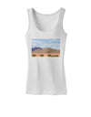 Pixel Landscape - Desert Womens Tank Top-Womens Tank Tops-TooLoud-White-X-Small-Davson Sales