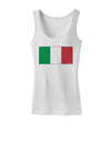 Italian Flag - Italy Womens Tank Top by TooLoud-Womens Tank Tops-TooLoud-White-X-Small-Davson Sales