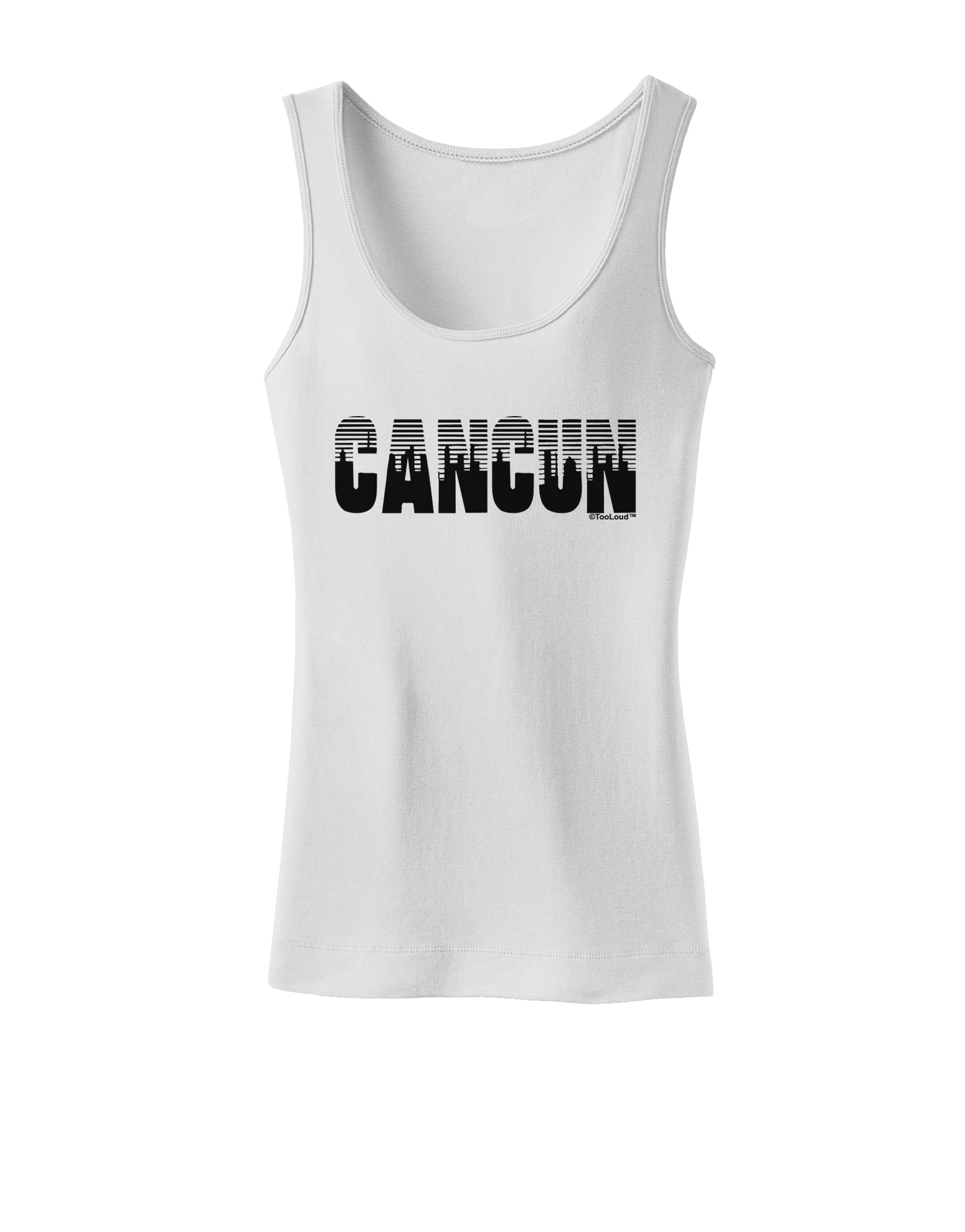 Cancun Mexico - Cinco de Mayo Womens Tank Top-Womens Tank Tops-TooLoud-White-X-Small-Davson Sales