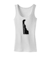 Delaware - United States Shape Womens Tank Top by TooLoud-Womens Tank Tops-TooLoud-White-X-Small-Davson Sales