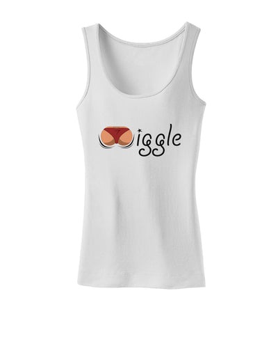 Wiggle - Twerk Medium Womens Tank Top-Womens Tank Tops-TooLoud-White-X-Small-Davson Sales