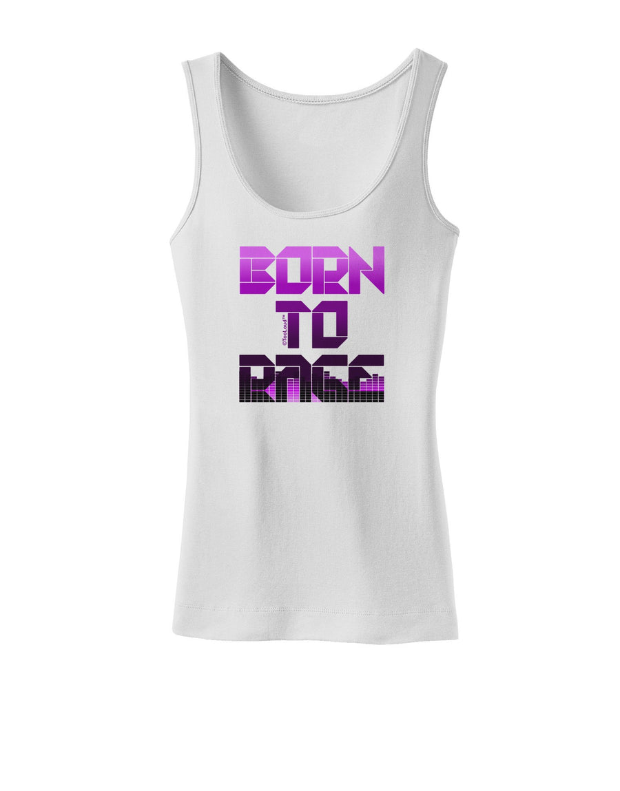 Born To Rage Purple Womens Tank Top-Womens Tank Tops-TooLoud-White-XXXX-Large-Davson Sales