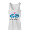 Owl You Need Is Love - Blue Owls Womens Tank Top by TooLoud-Womens Tank Tops-TooLoud-White-X-Small-Davson Sales