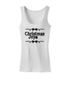 Christmas Joy BnW Womens Tank Top-Womens Tank Tops-TooLoud-White-X-Small-Davson Sales