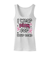 Personalized I Wear Pink for -Name- Breast Cancer Awareness Womens Tank Top-Womens Tank Tops-TooLoud-White-X-Small-Davson Sales