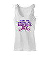 Electric Sky Color Womens Tank Top-Womens Tank Tops-TooLoud-White-X-Small-Davson Sales