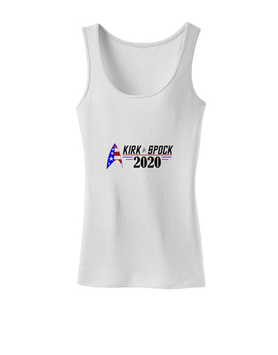 Kirk Spock 2020 Funny Womens Petite Tank Top by TooLoud-TooLoud-White-X-Small-Davson Sales