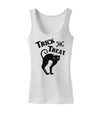 Trick or Treat Cute Black Cat Halloween Womens Tank Top-Womens Tank Tops-TooLoud-White-X-Small-Davson Sales