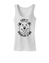 Grin and bear it Womens Petite Tank Top-Womens Tank Tops-TooLoud-White-X-Small-Davson Sales
