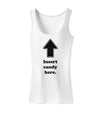 Insert Candy Here - Funny Womens Tank Top-Womens Tank Tops-TooLoud-White-X-Small-Davson Sales