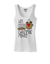 Hot Cocoa and Christmas Movies Womens Petite Tank Top-Womens Tank Tops-TooLoud-White-X-Small-Davson Sales