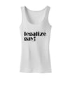 Legalize Gay Womens Tank Top-Womens Tank Tops-TooLoud-White-X-Small-Davson Sales