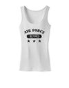 Retired Air Force Womens Petite Tank Top-TooLoud-White-X-Small-Davson Sales