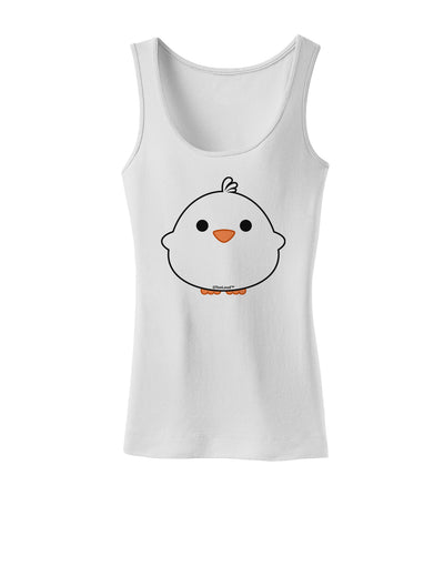 Cute Little Chick - White Womens Tank Top by TooLoud-Womens Tank Tops-TooLoud-White-X-Small-Davson Sales