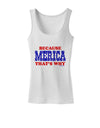 Because Merica That's Why Womens Tank Top-Womens Tank Tops-TooLoud-White-X-Small-Davson Sales