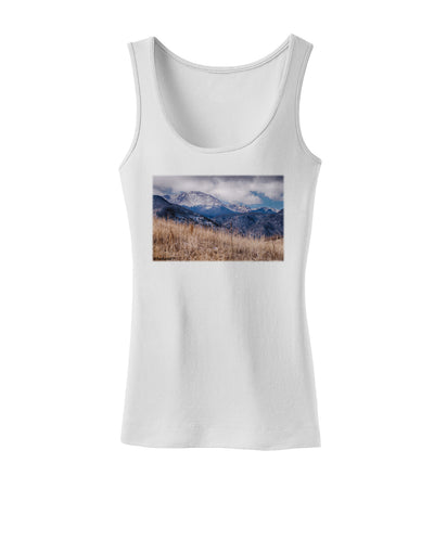 Pikes Peak CO Mountains Womens Petite Tank Top by TooLoud-TooLoud-White-X-Small-Davson Sales