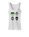 Cute Pixel Monsters Womens Tank Top-Womens Tank Tops-TooLoud-White-X-Small-Davson Sales