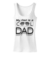 My Dad is a Cool Dad Womens Tank Top-Womens Tank Tops-TooLoud-White-X-Small-Davson Sales