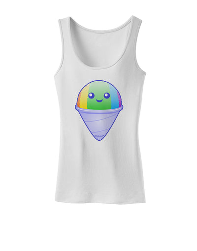 Cute Shaved Ice Womens Tank Top by TooLoud-Womens Tank Tops-TooLoud-White-X-Small-Davson Sales